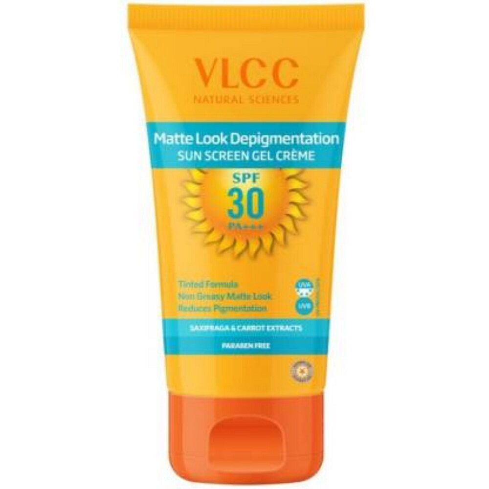 

VLCC Matte Look Sun Screen Gel Creme - SPF 30 PA (100 g)