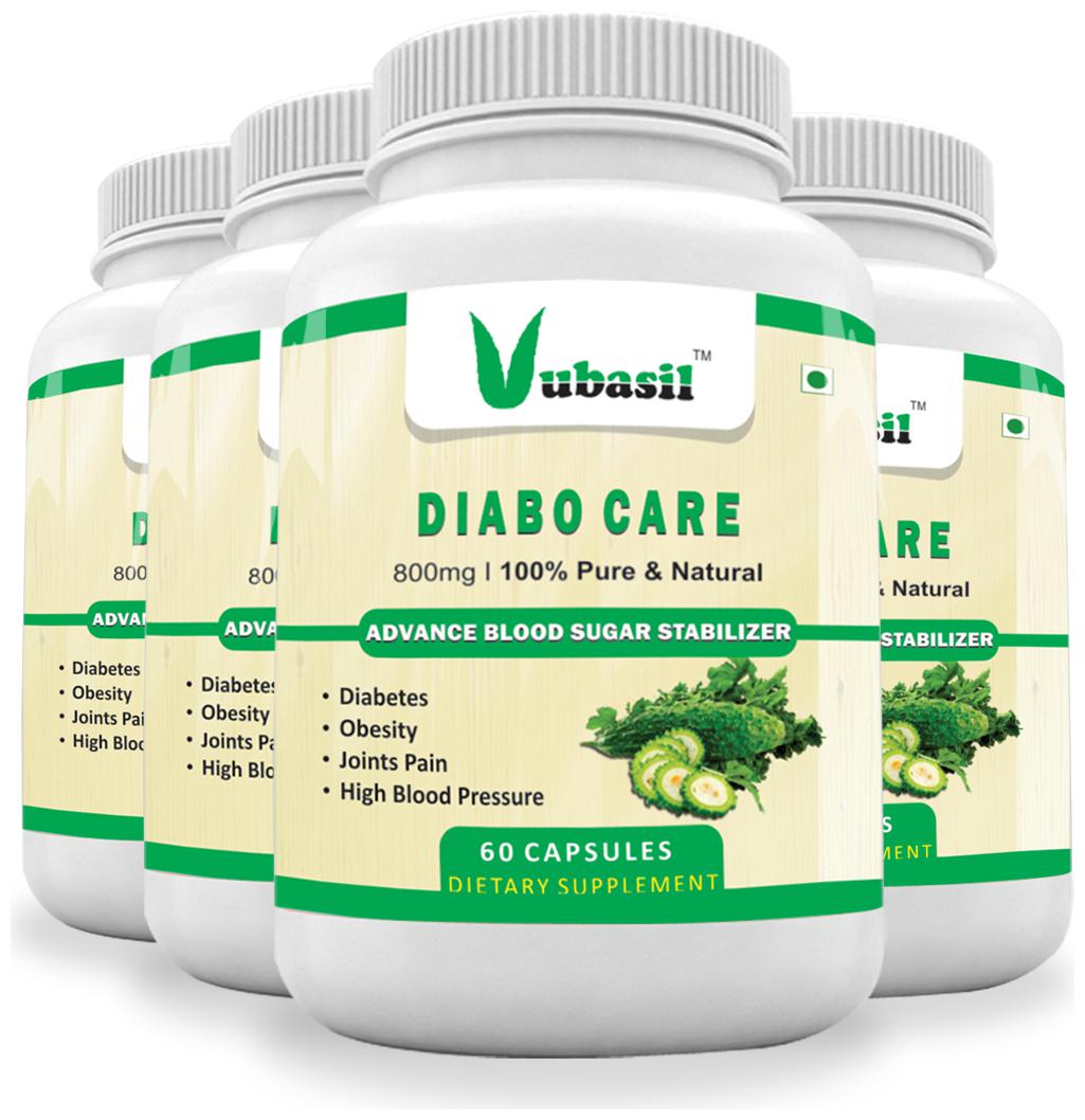 

Vubasil 100 Pure Organic Diabetes Medicine (Jamun Karela Gymnema Ashwagandha) Reduces Joint Pains Fights Diabetes Sugar Knocker Controls Obesity Stabilizes Sugar BP Immunity Booster (240 Capsules)