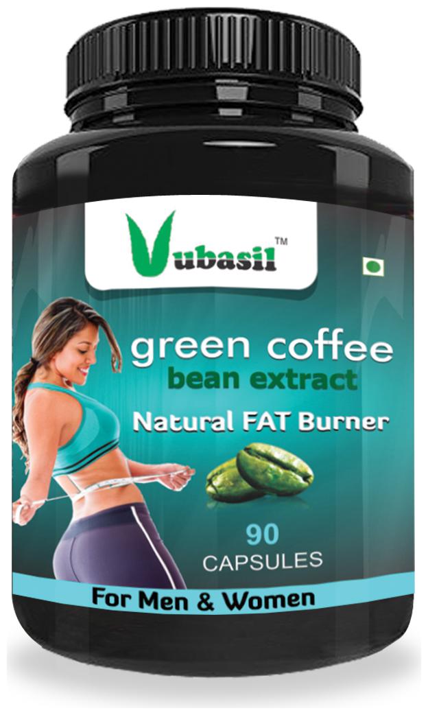 

Vubasil Pure Herbal Natural Green Coffee Slimming Pills Weight Management Appetite Suppressant Fat Burner Metabolism Immunity Booster Enhances Digestion Stamina Strength Organic Veg (90 Capsules)