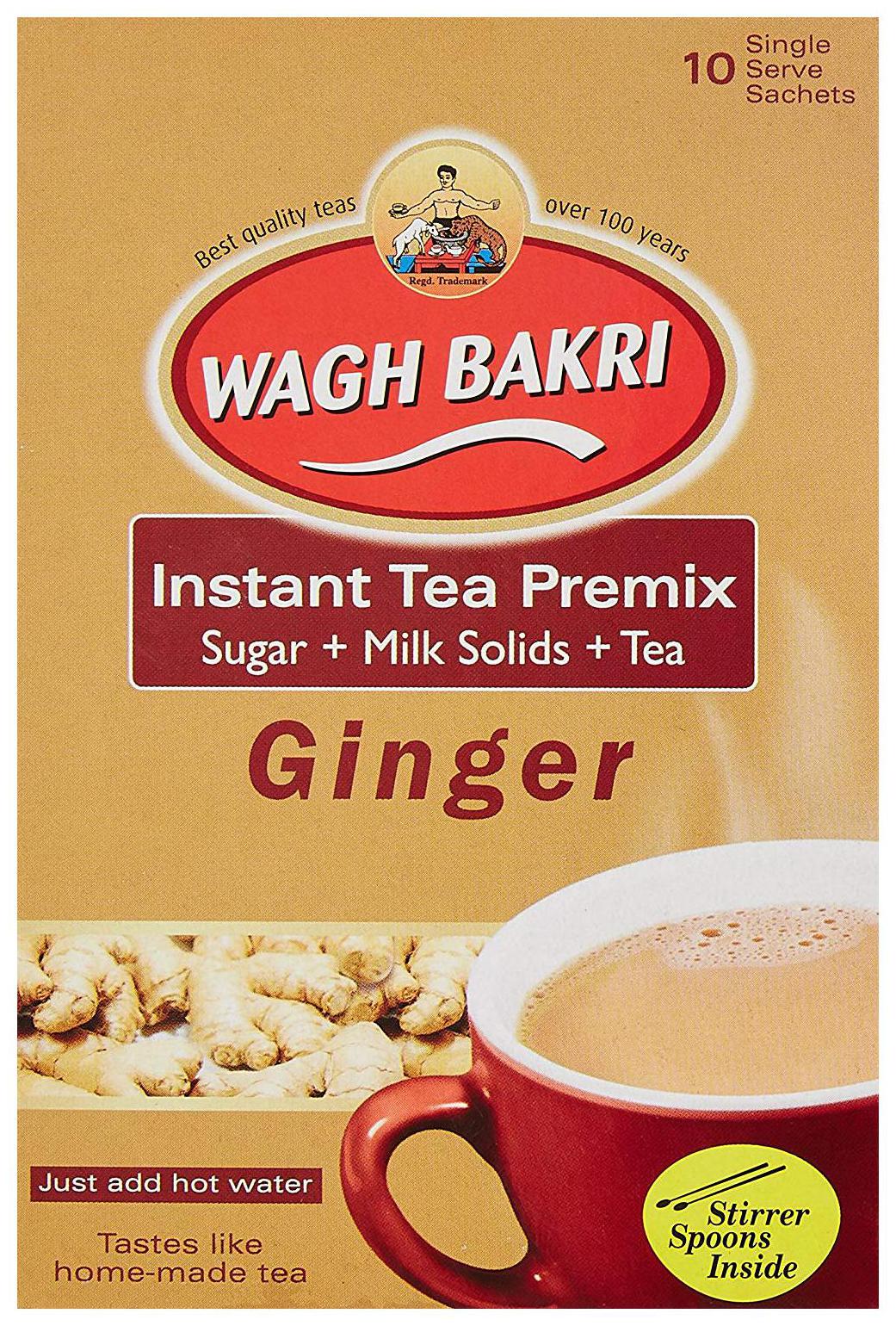 

Wagh Bakri Tea - Instant Premix Ginger 140 g