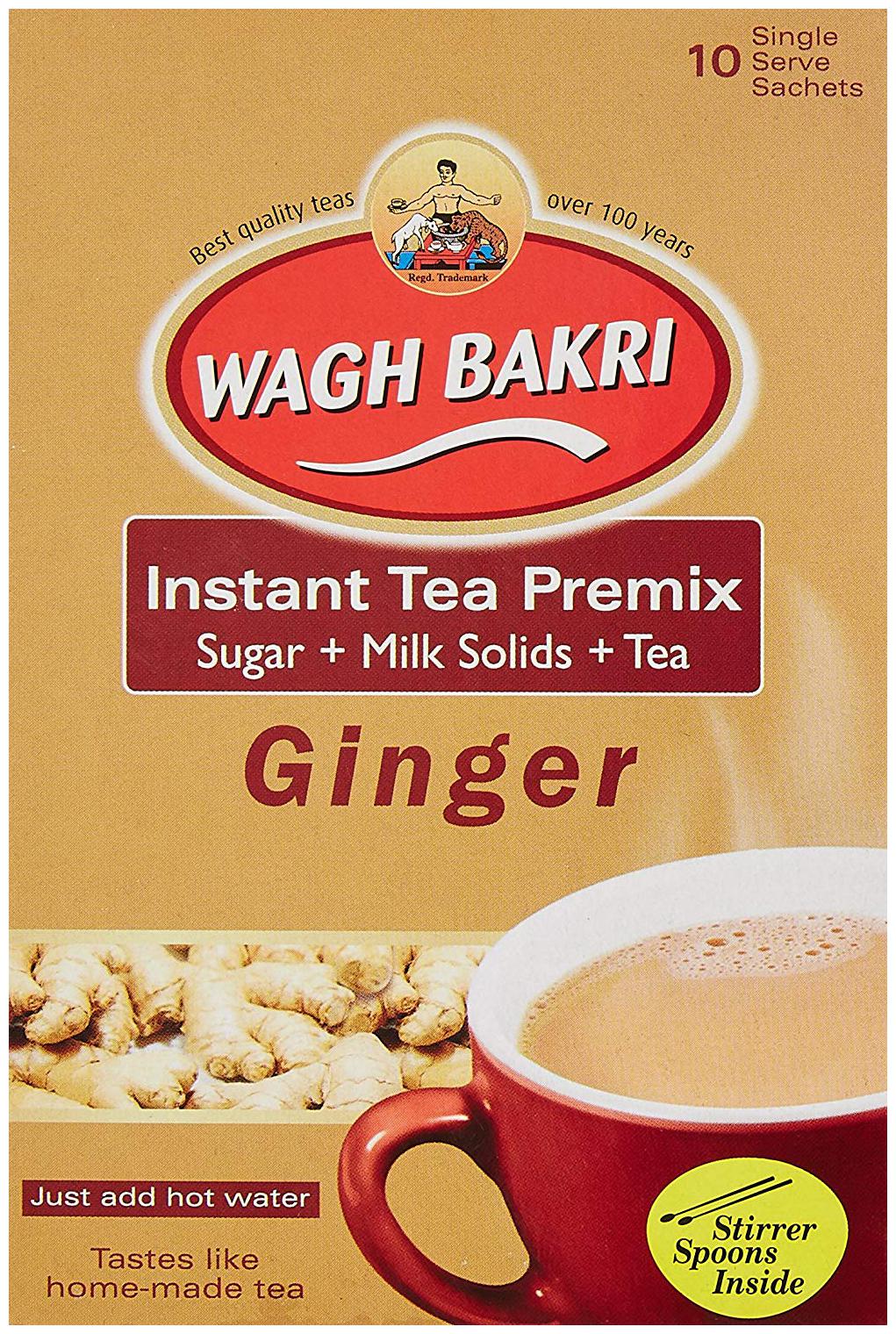 

Wagh Bakri Tea - Instant Premix Ginger 140 g