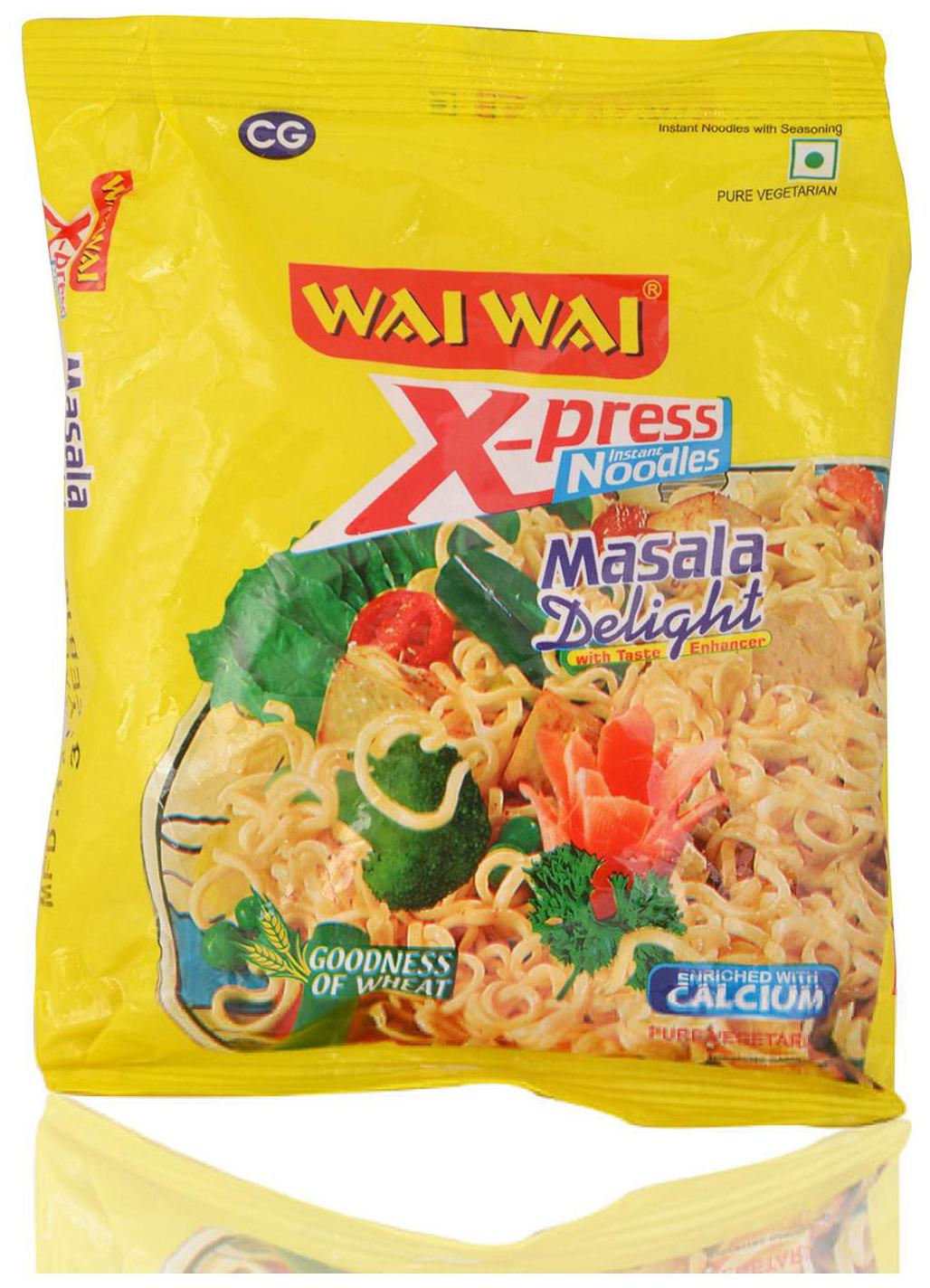 

Wai Wai Xpress Instant Noodles Masala Delight 70 g