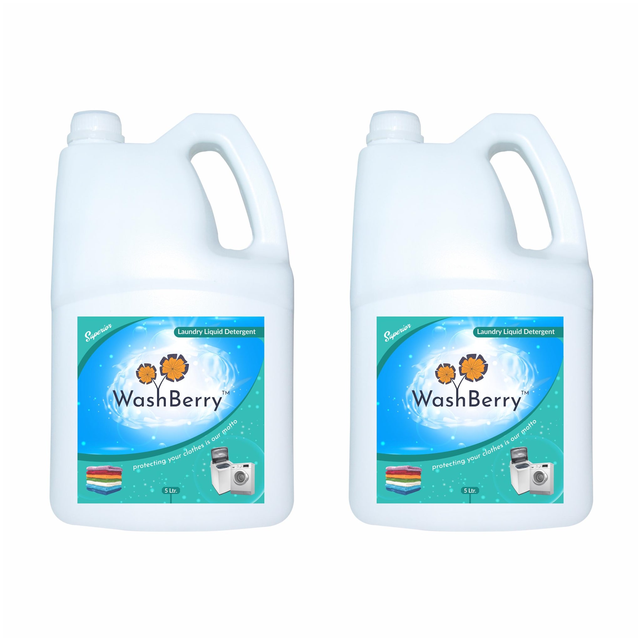 

Washberry Superior Detergent Matic Liquid 5L (Pack Of 2)