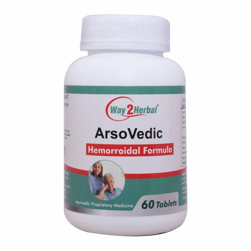 

Way2Herbal Arso Vedic 60 Tablets
