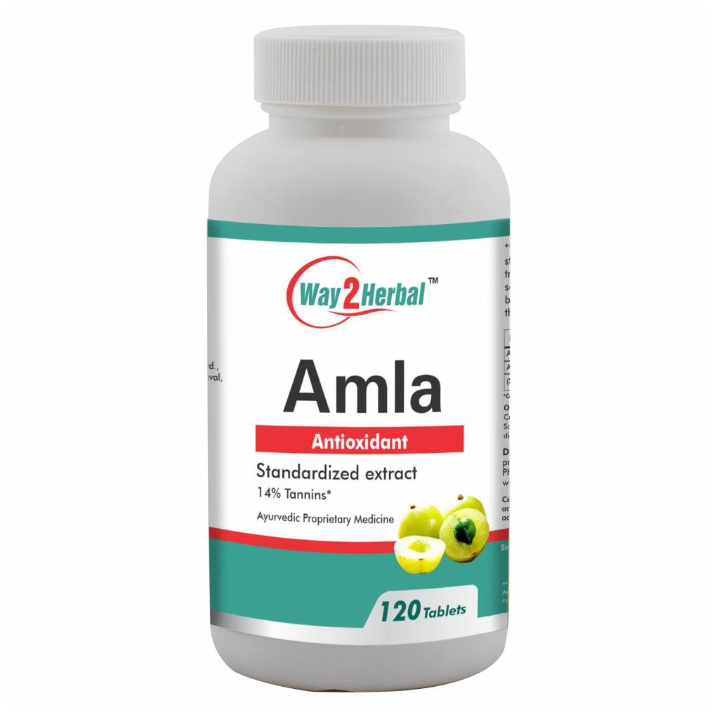 

Way2Herbal Amla 120 Tablets