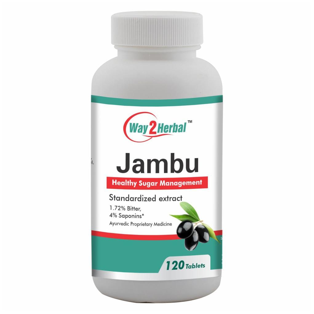 

Way2Herbal Jambu 120 Tablets