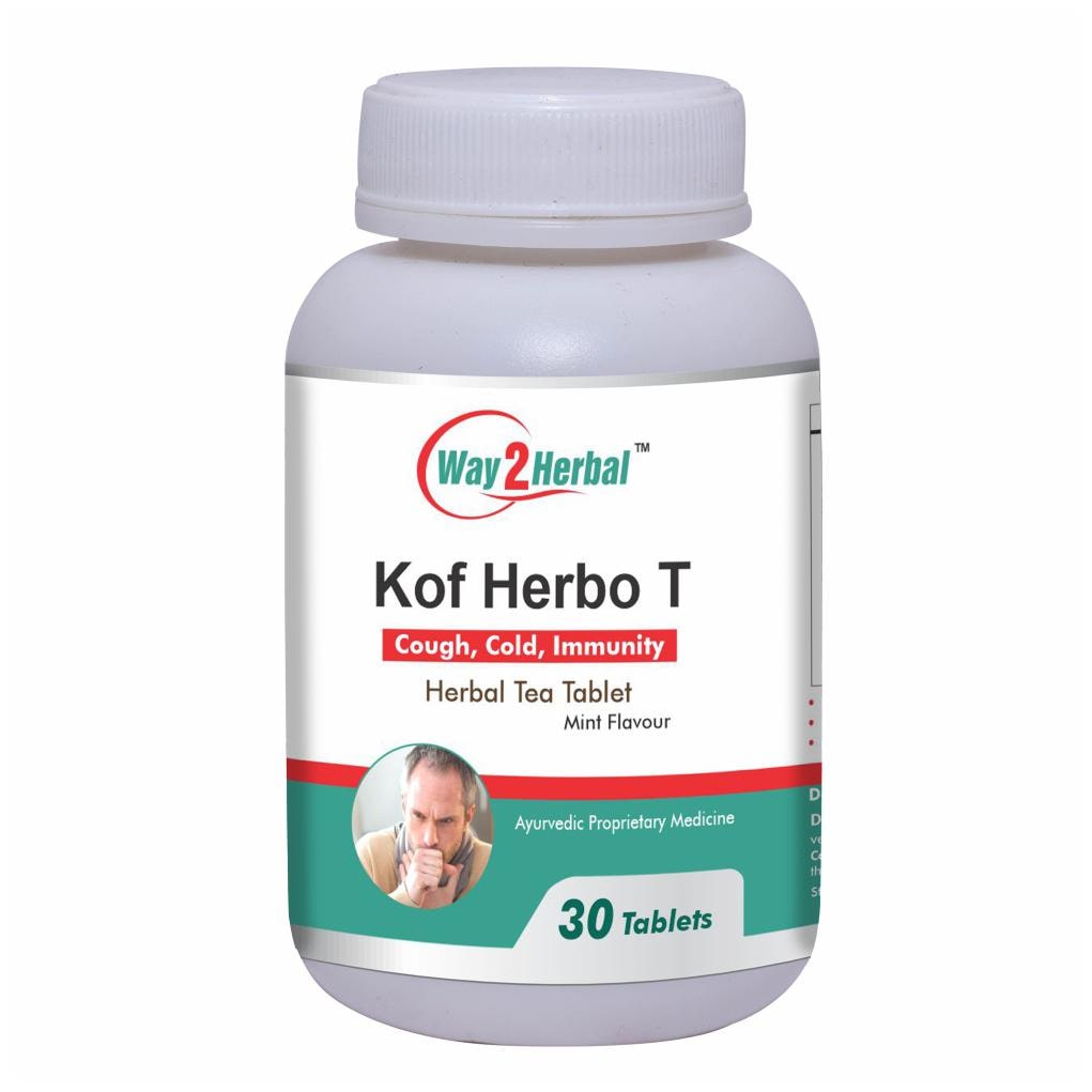 

Way2Herbal Kof Herbo T - 30 Tea Tablets