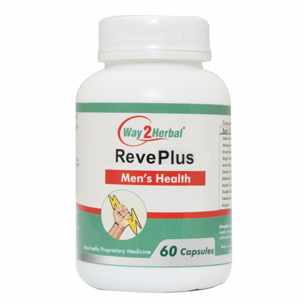 

Way2Herbal Revive Plus Men s Health 60 Capsules