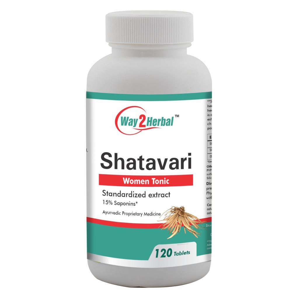 

Way2Herbal Shatavari 120 Tablets