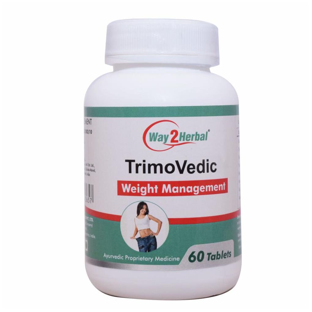 

Way2Herbal Trimo Herbo Weight Management 60 Tablets
