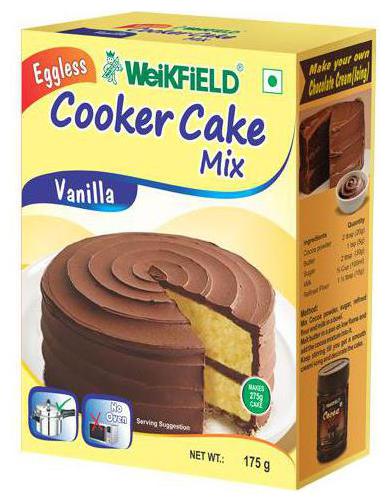 

Weikfield Cooker Cake Mix - Vanilla 175 g