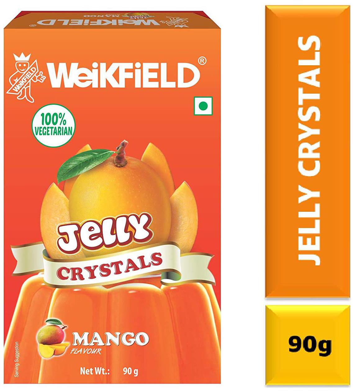 

Weikfield Jelly Crystals - Mango Flavor 90 g