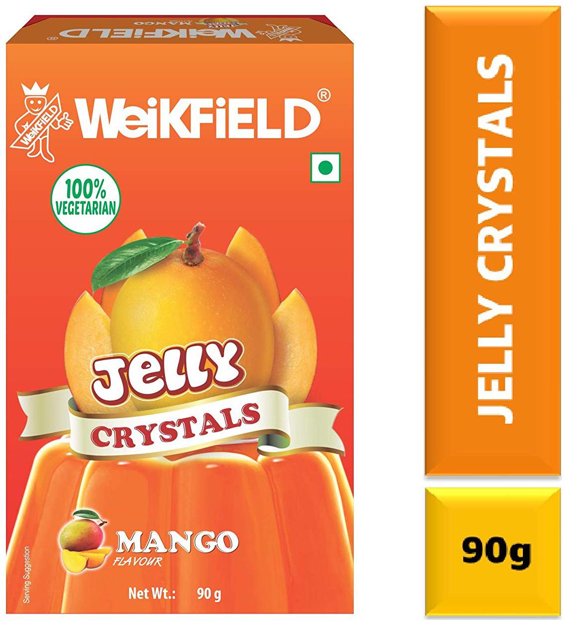 

Weikfield Jelly Crystals - Mango Flavor 90 g