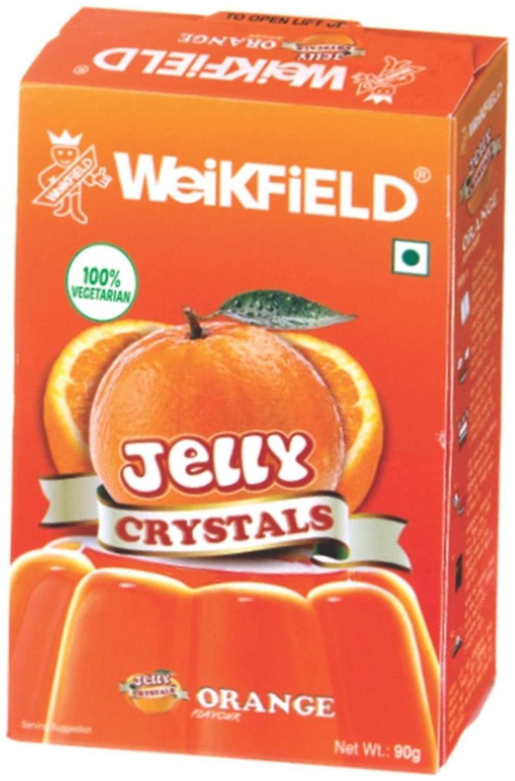 

Weikfield Jelly Crystals-Veg Orange 90 g