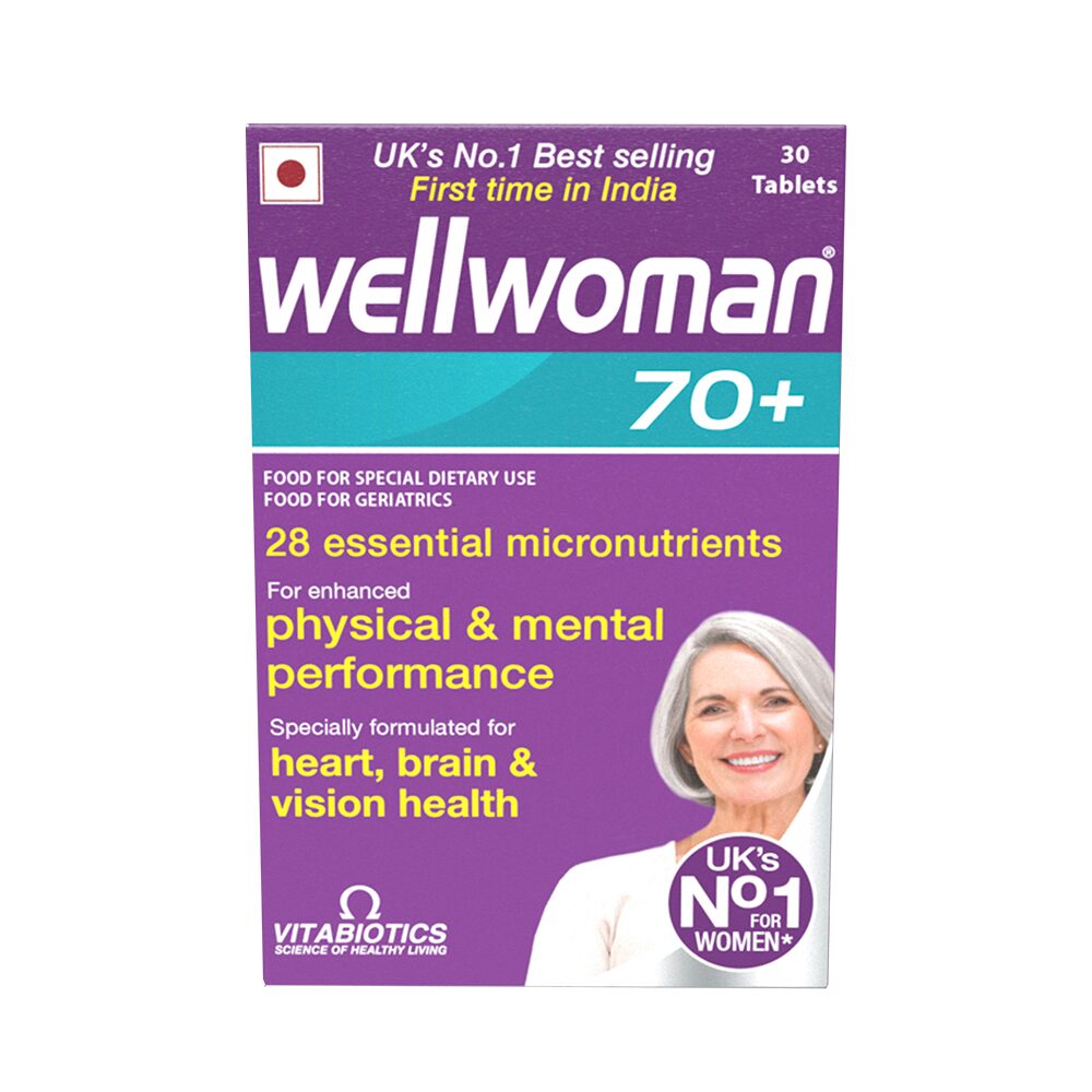 

Wellwoman 70 - Health Supplements (28 Vitamins and Nutrients) - 30 Tablets
