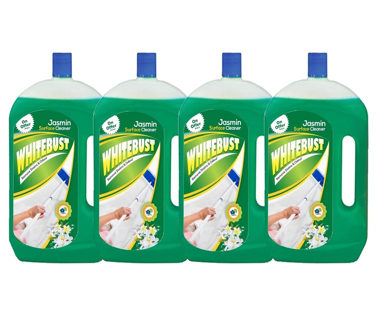 

Whitebust General Floor Cleaner 1L Pack of 4