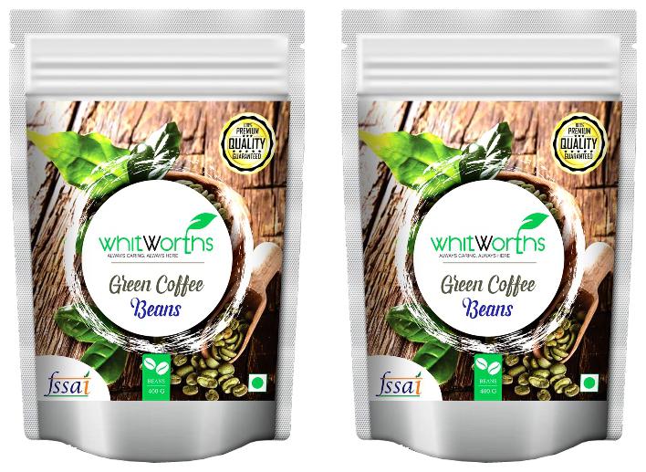 

Whitworths Premium green Coffee Beans 400 g (Pack Of 2)