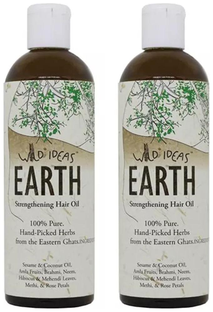 

Wild Ideas Earth Strengthening Hair Oil 200 ml (Pack of 2)