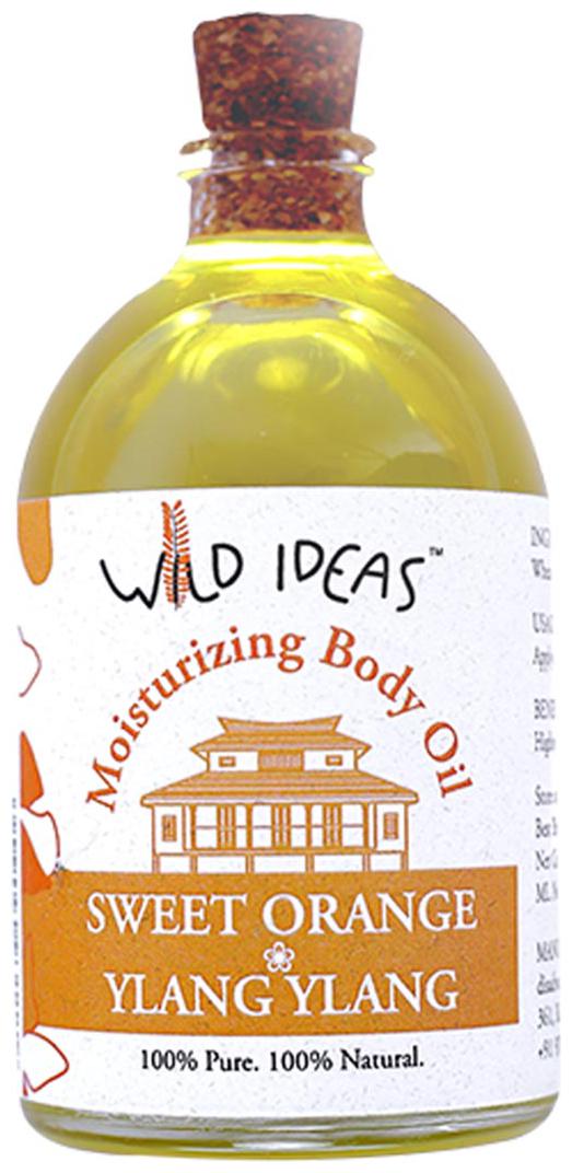 

Wild Ideas Moisturizing Body Oil Sweet Orange Ylang Ylang 100 ml (Pack Of 1)