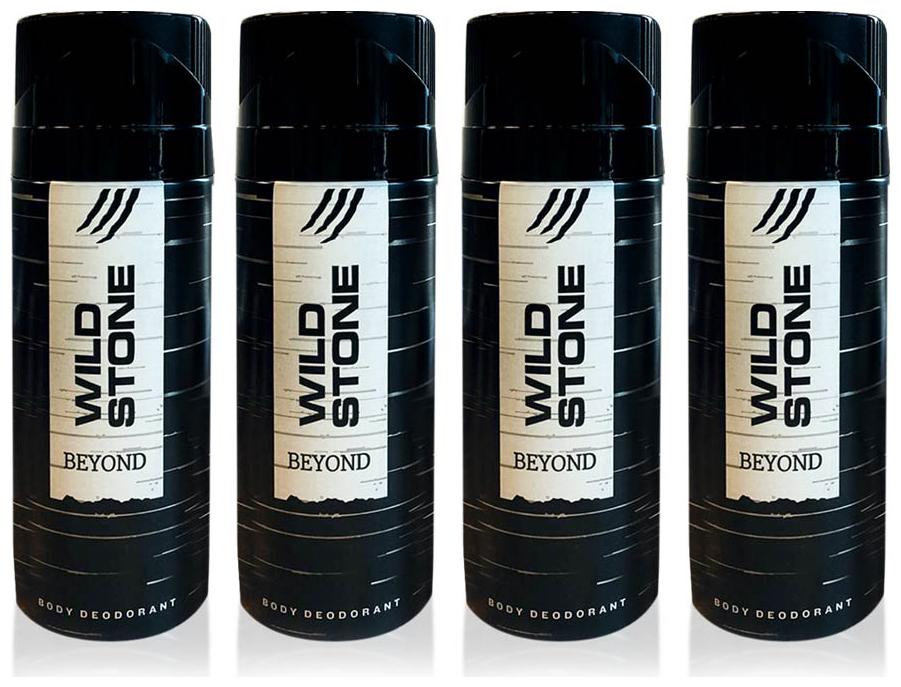 

Wild Stone Beyond Deodorant for Men 150 ml (Pack of 4)