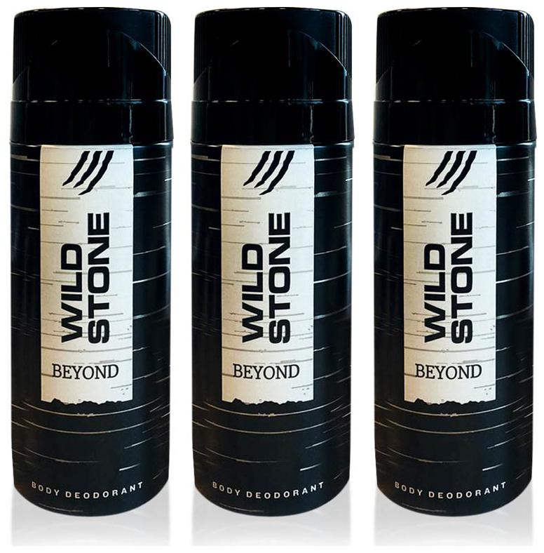 

Wild Stone Beyond Deodorant for Men 150 ml (Pack of 3)