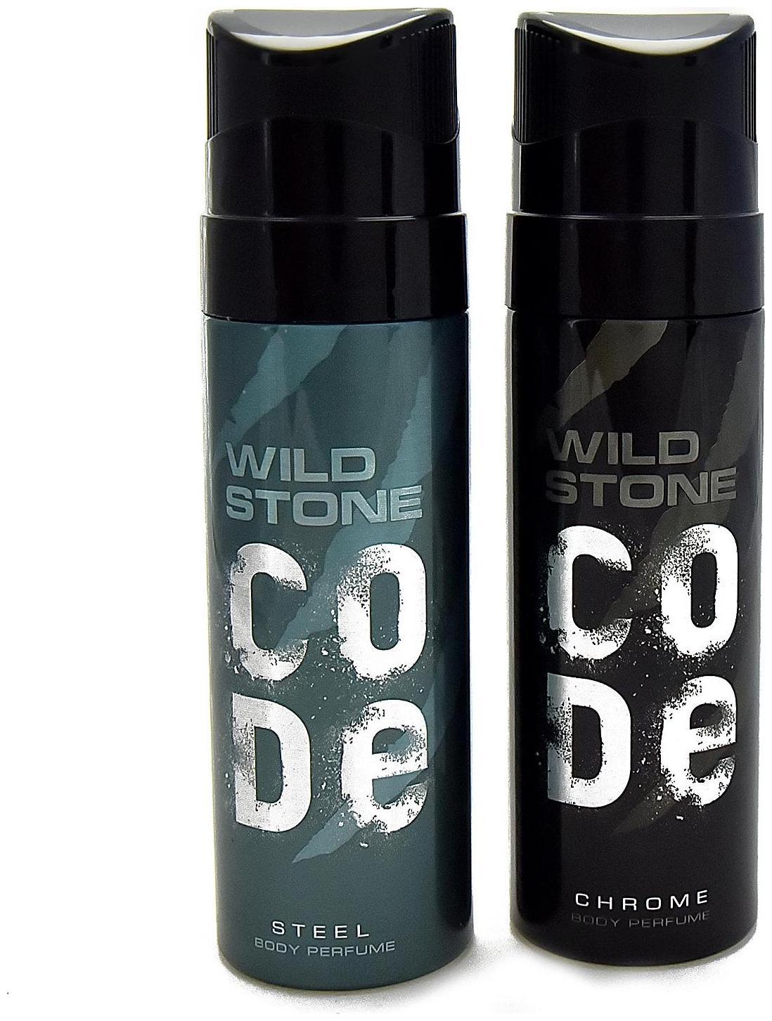 

Wild Stone Code Steel Chrome Combo (Pack of 2)