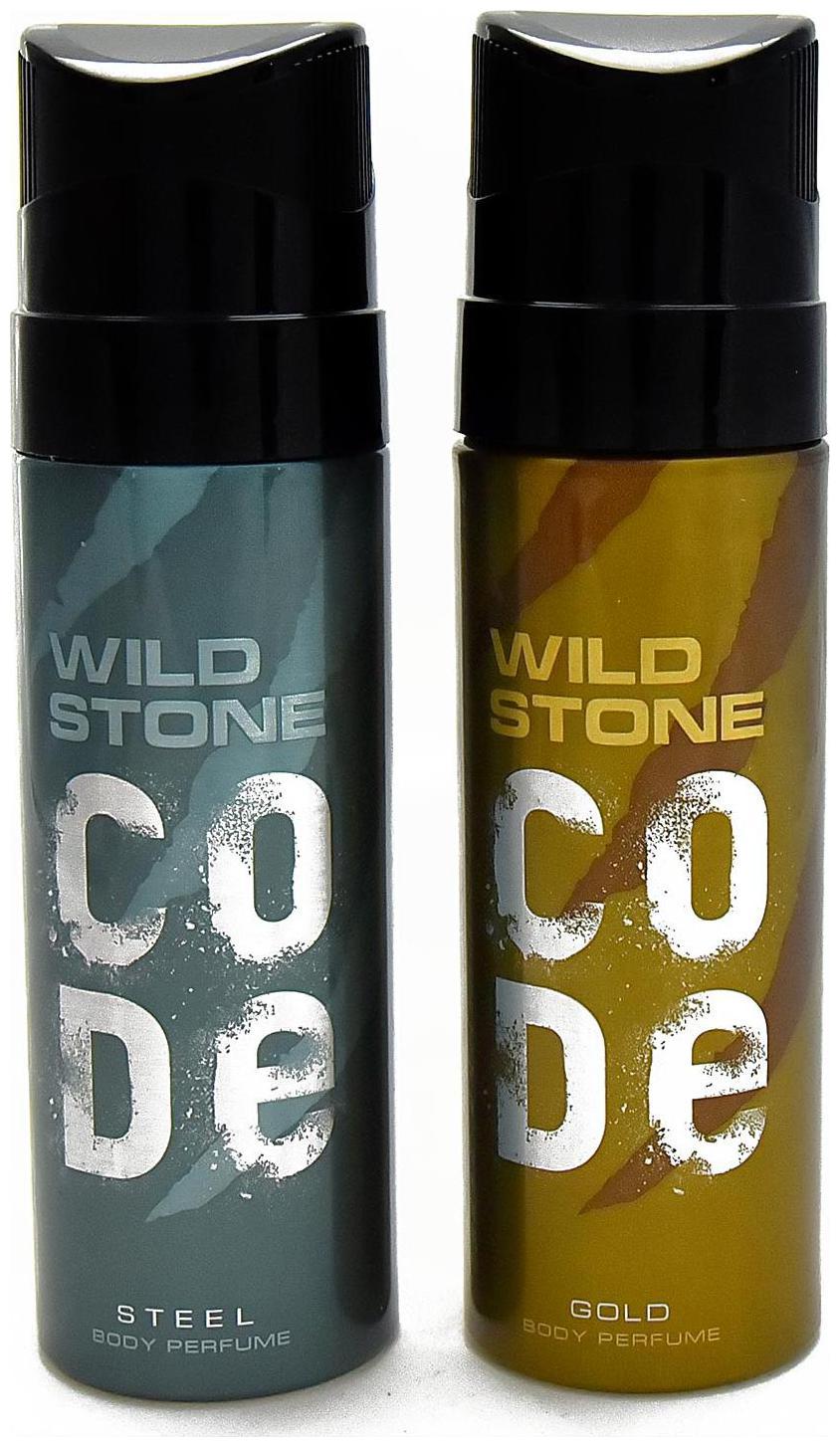 

Wild Stone Code Steel Gold Combo (Pack of 2)
