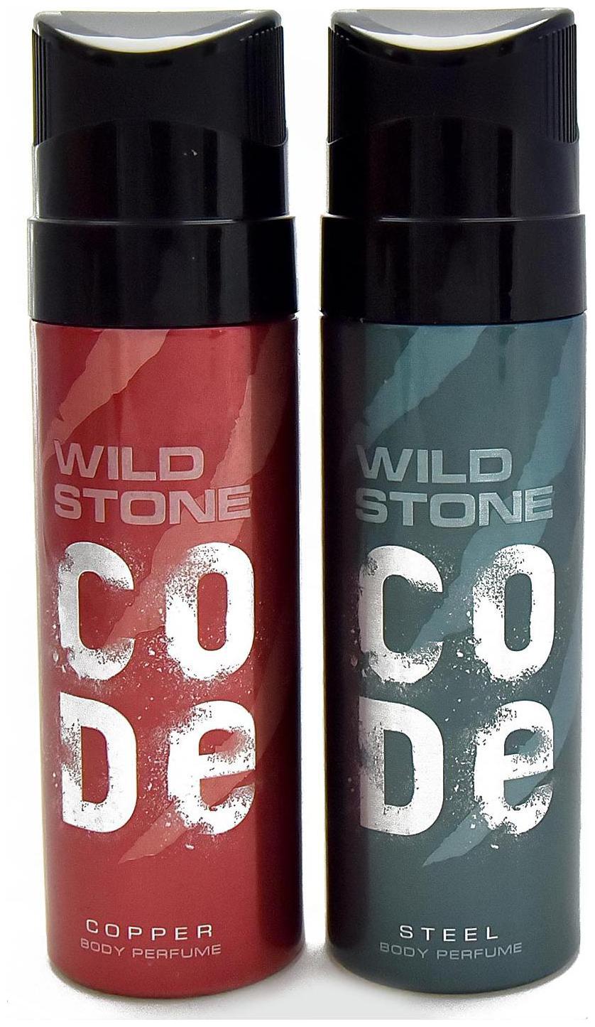 

Wild Stone Code Copper Steel Combo (Pack of 2)