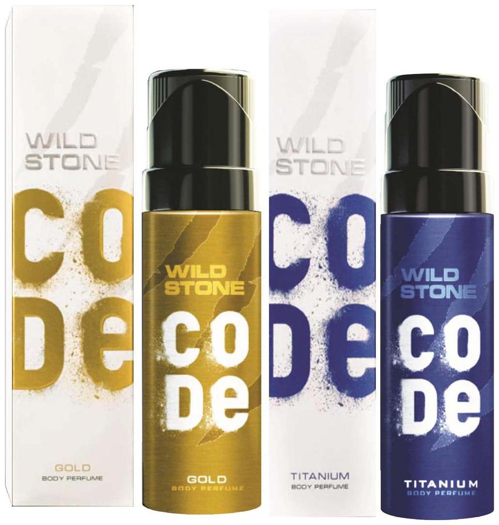 

Wild stone Code ( Gold Titanium ) Body perfume - 120 ml Each