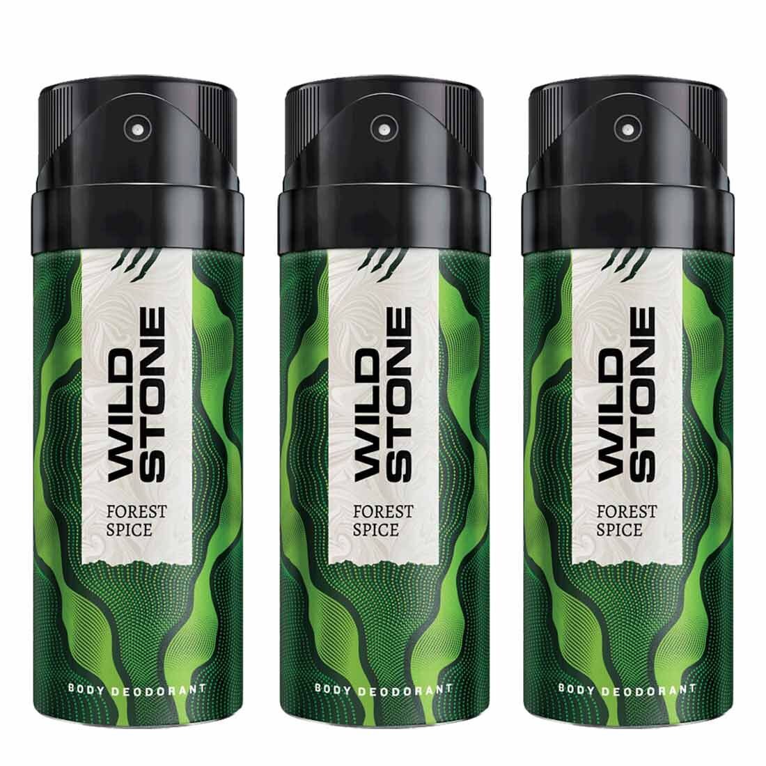 

Wild Stone Deo Forest Spice (Pack Of 3) 150 ml Each