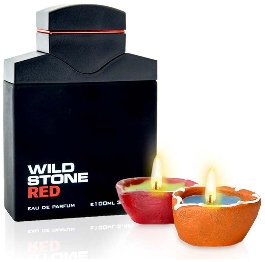 

Wild Stone Diwali Hamper with Red Perfume 100ml and 2 Diya) (Pack of 3)