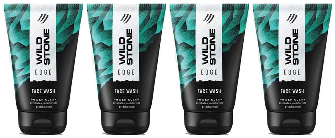 

Wild Stone Edge Face Wash For Men (100 ml each) Pack of 4