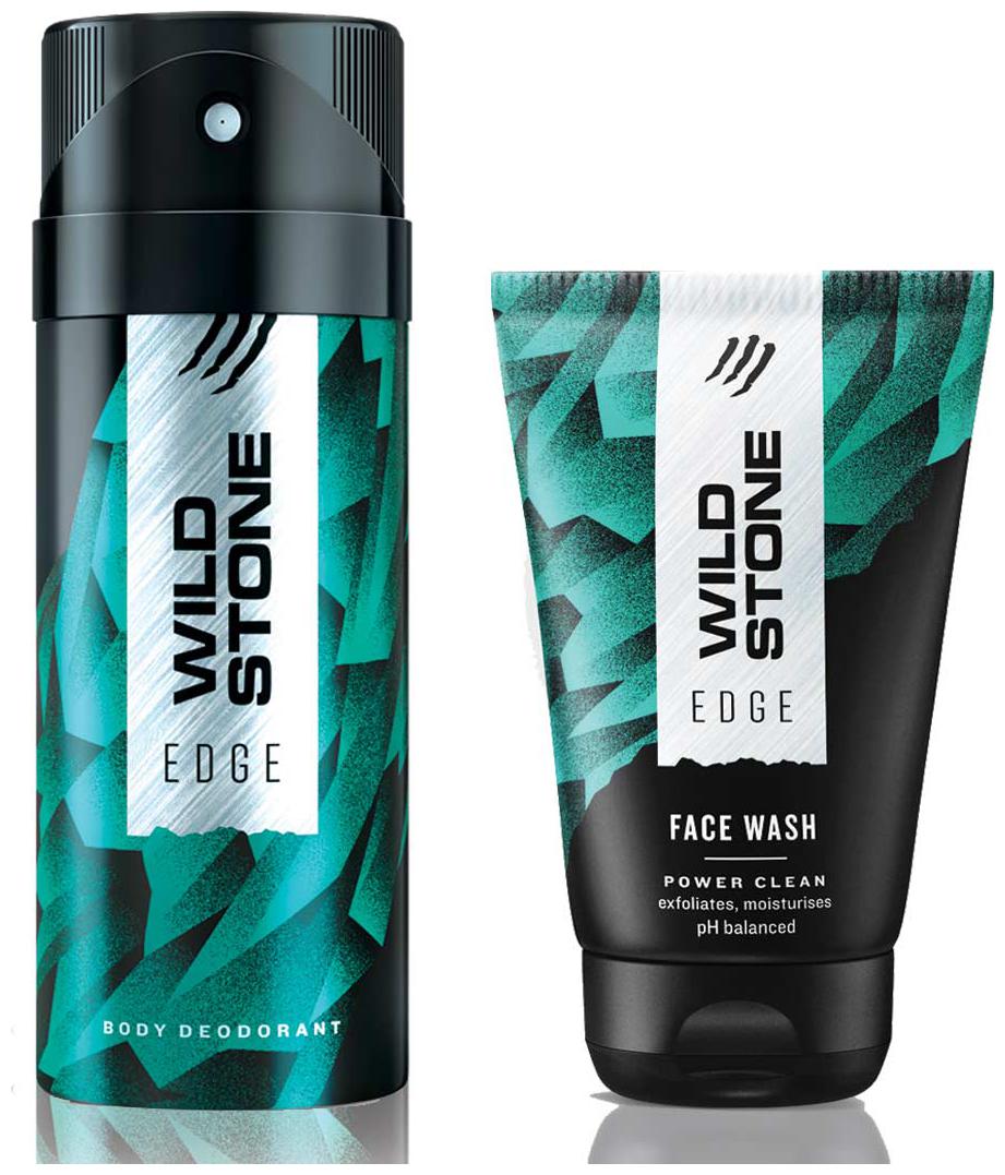 

Wild Stone Edge Facewash and Edge Deodorant (Pack of 2)