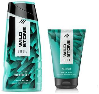 Buy Wild Stone Edge Shower Gel 200 Ml And Hairgel 50 Ml For