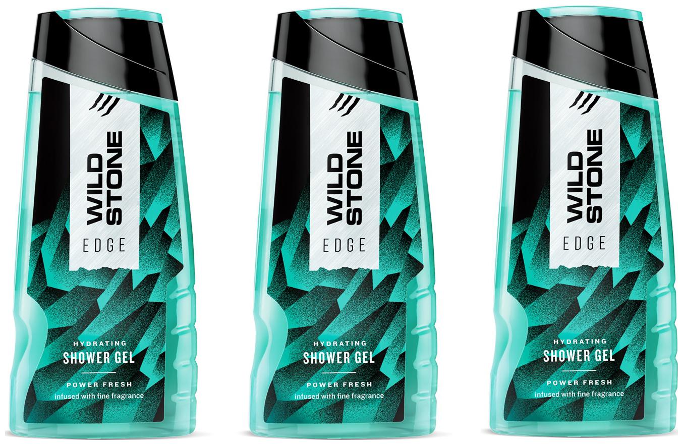 

Wild Stone Edge Shower Gel For Men 200 ml (Pack of 3)