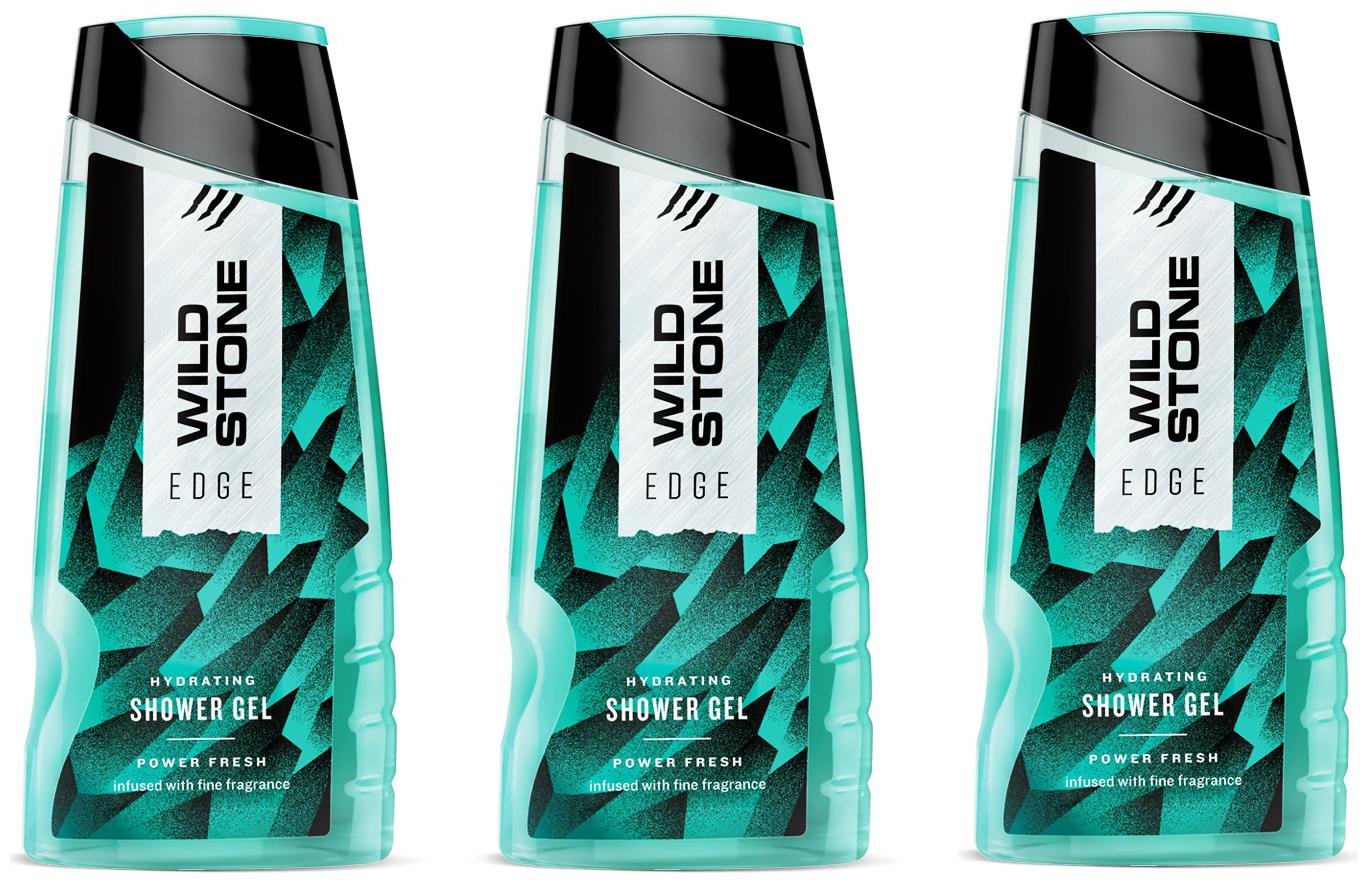 

Wild Stone Edge Shower Gel For Men- 100 ml (Pack of 3)