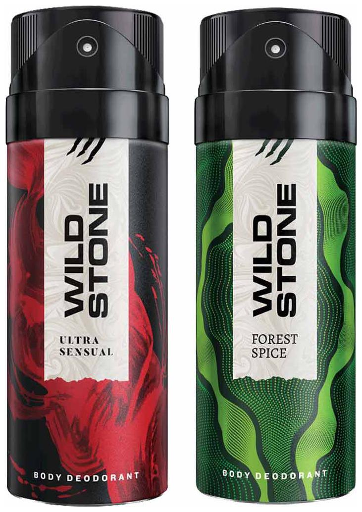 

Wild Stone Forest Spice Ultra Sensual Deodorant (Pack Of 2)