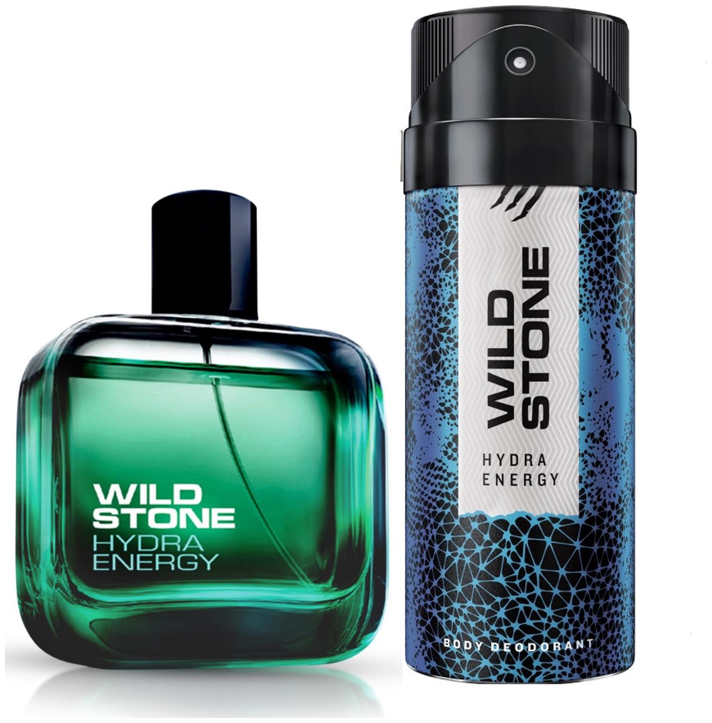 

Wild Stone Hydra Energy EDP(100 ml) and Deodorant (150 ml) (Pack of 2)
