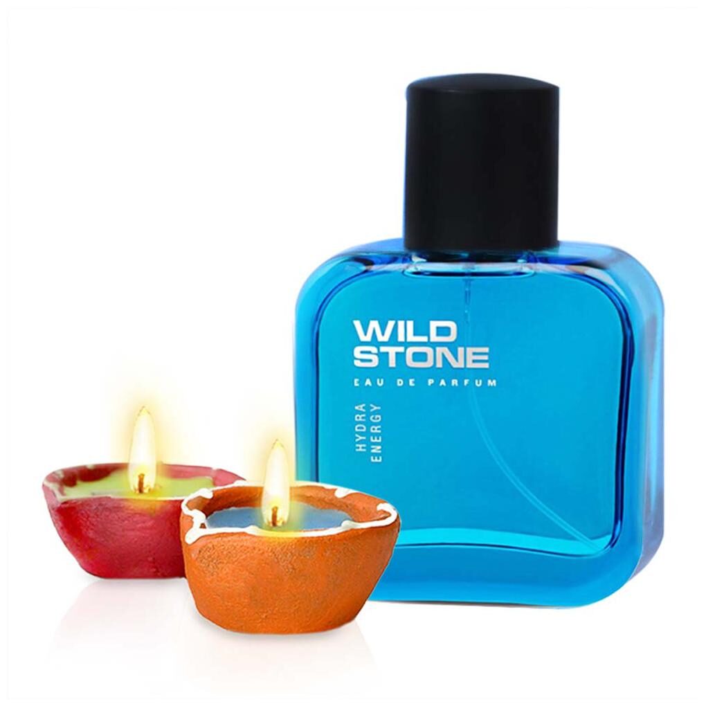 

Wild Stone Hydra Energy Perfume 50ml with 2 Diya (Pack of 3)