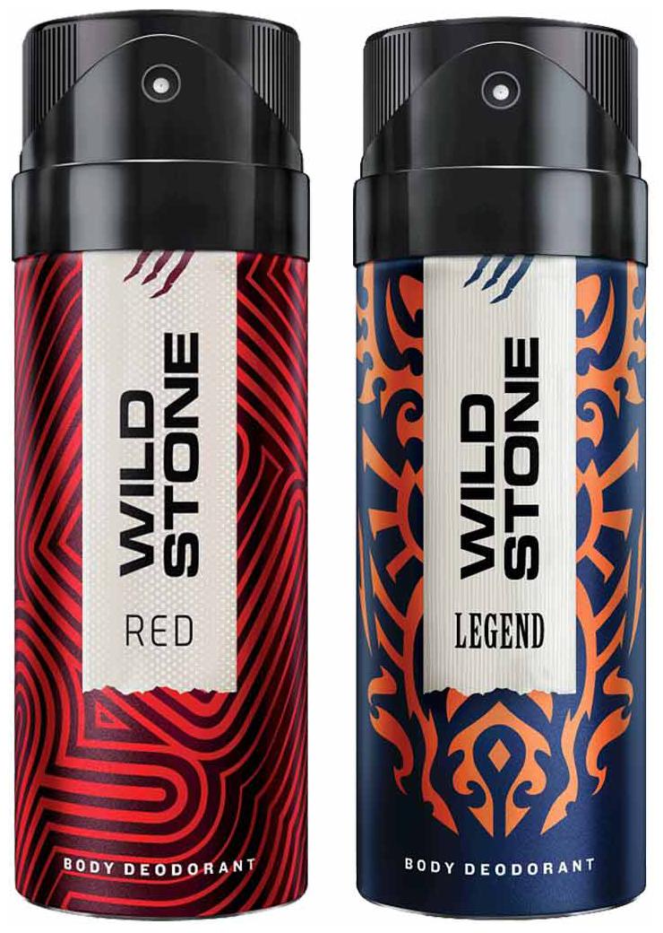 

Wild Stone Red Legend Deodorant (Pack Of 2)