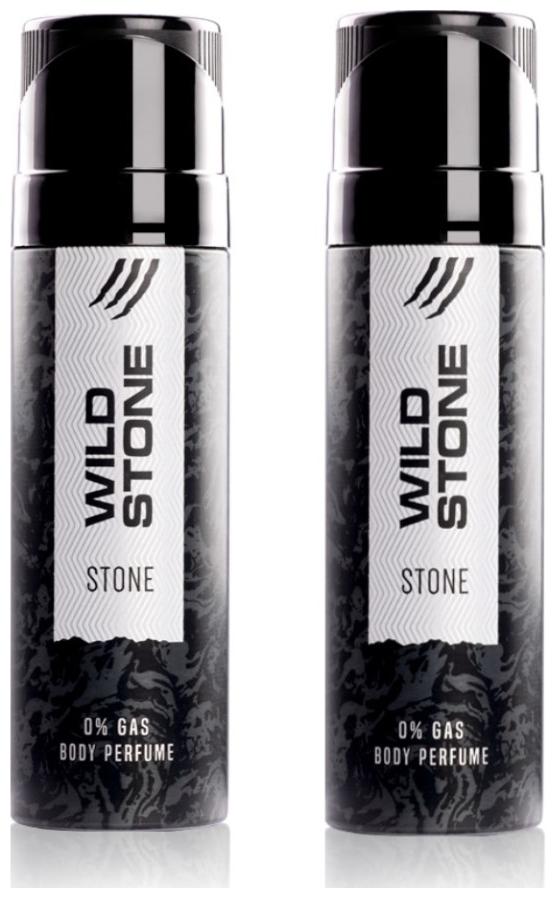 

Wild Stone Stone Perfume Body Spray for Men Pack of 2 (120ml each)