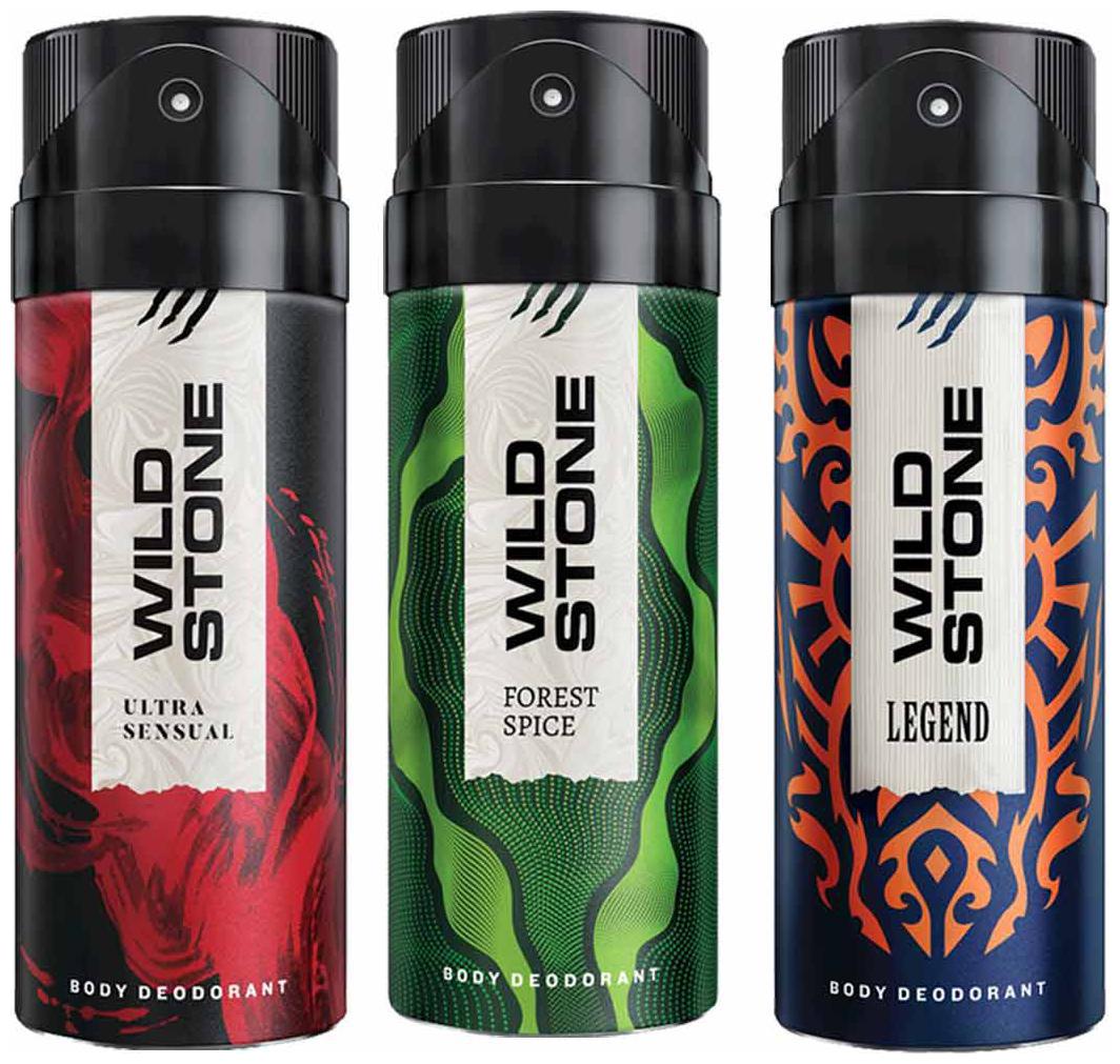 

Wild Stone Ultra Sensual Forest Spice Legend Deodorant (Pack Of 3)