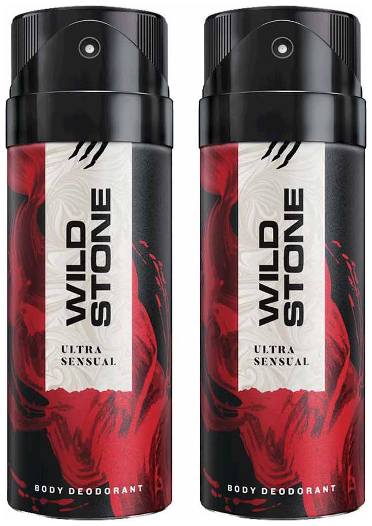 

Wild Stone Ultra Sensual Deodorant (Pack Of 2)