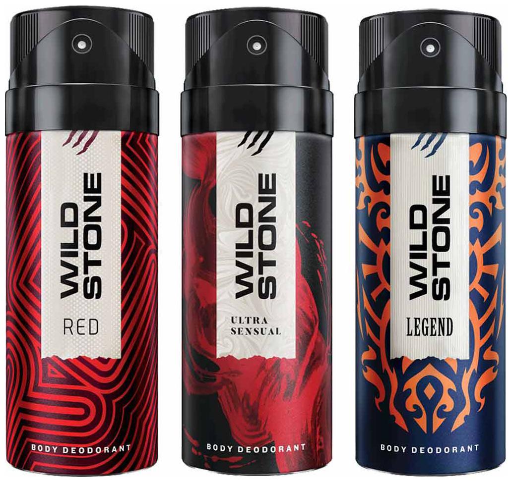 

Wild Stone Ultra Sensual Legend Red Deodorant (Pack Of 3)
