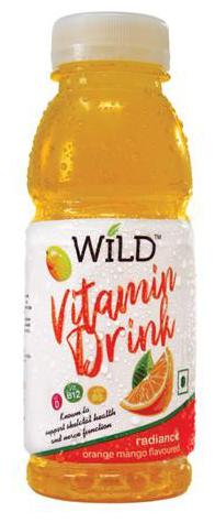 

Wild Vitamin Drink - Orange Mango Flavoured 300 ml