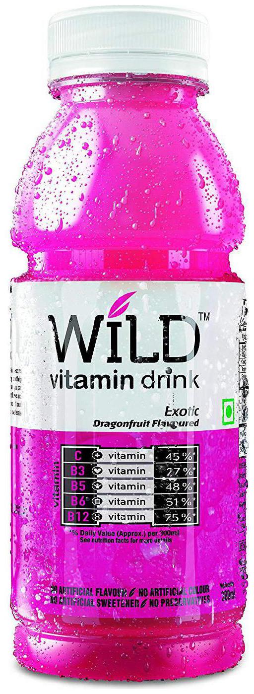 

Wild Vitamin Drink - Dragonfruit 300 ml