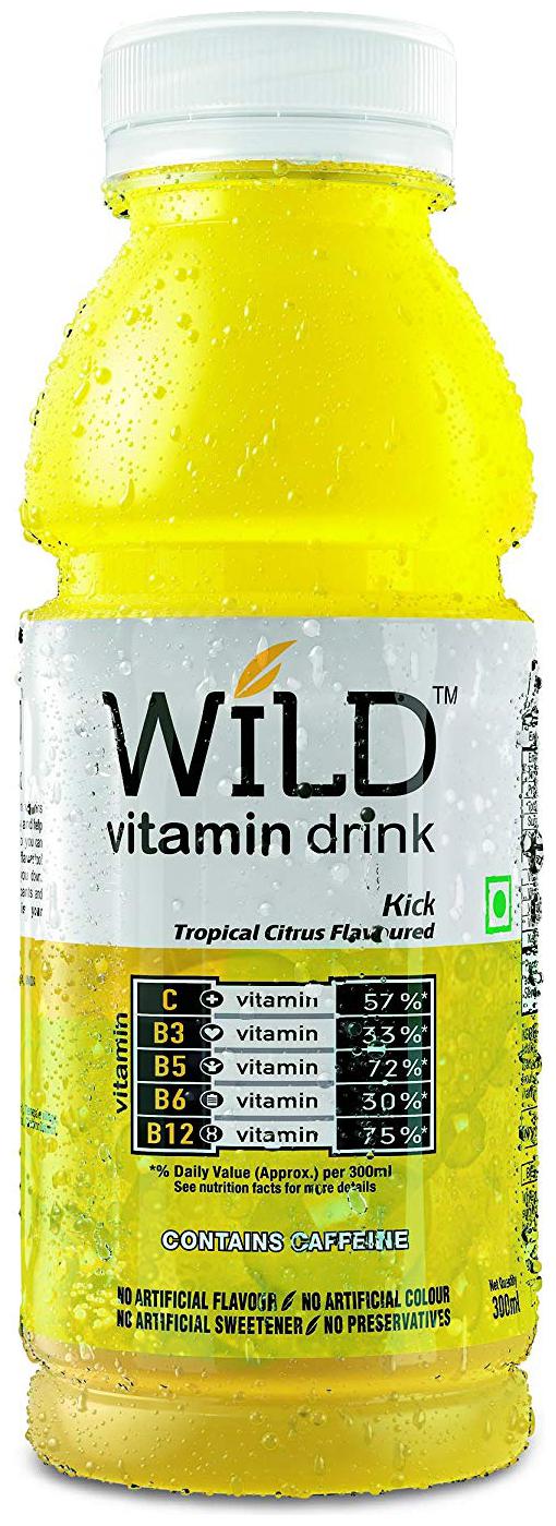 

Wild Vitamin Drink - Tropical Citrus 300 ml