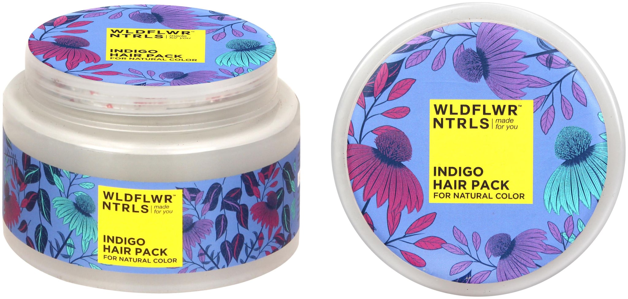 

Wildflower Naturals Indigo Hair Pack For Natural Colour-100g