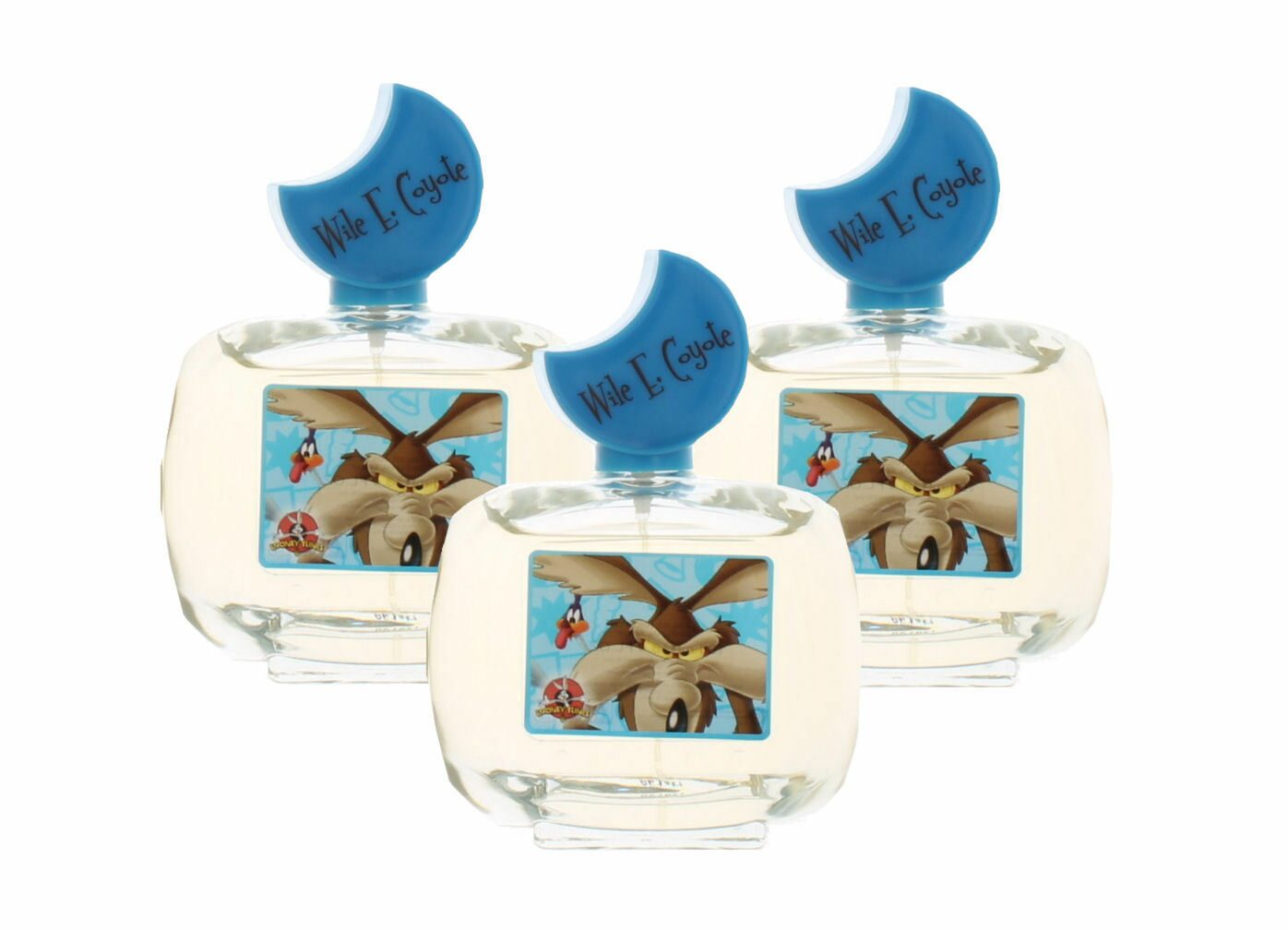 

Wile Coyote by Looney Tunes for Boys Girls Combo EDT Spray 10 2oz (3x 3 4oz)