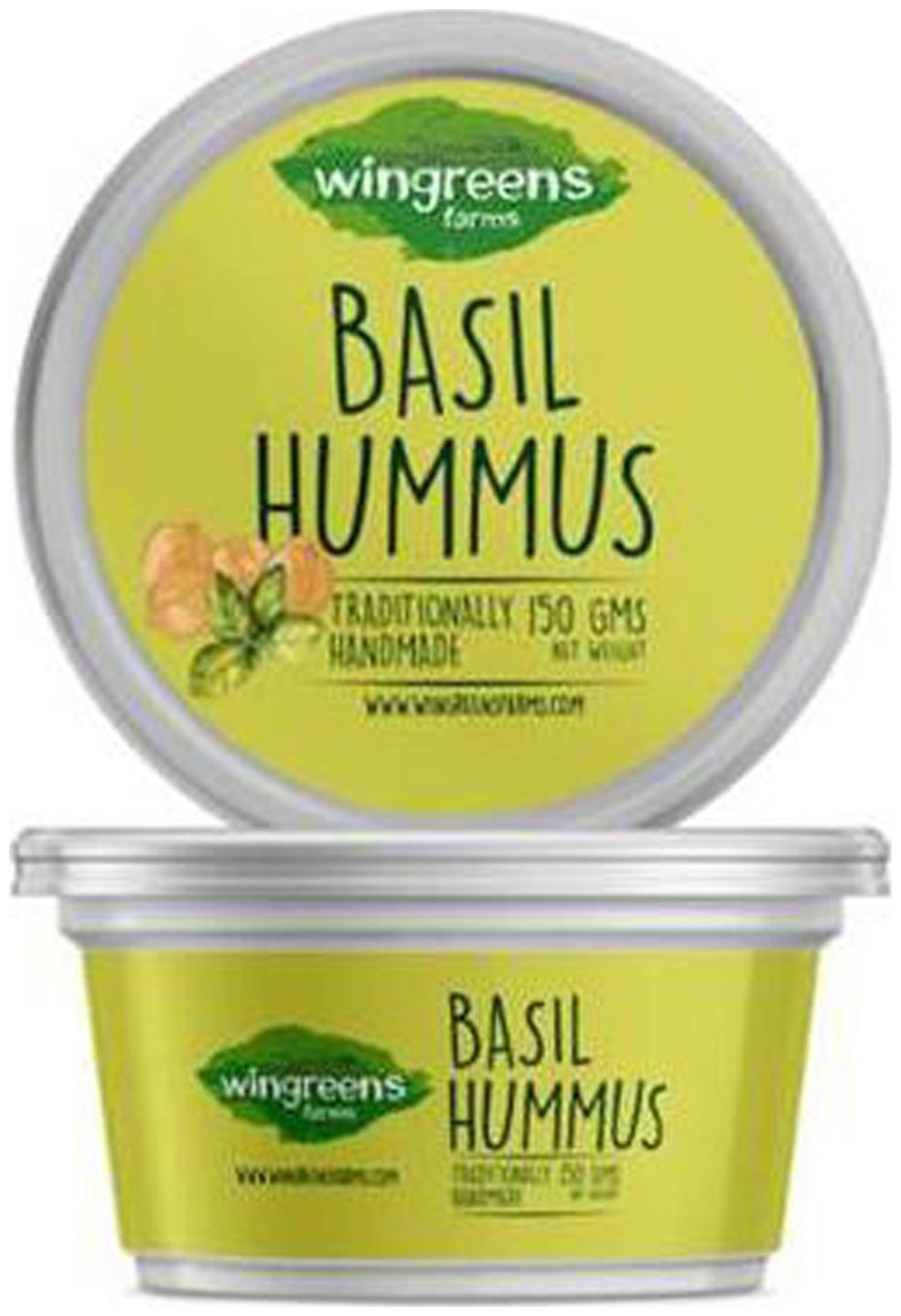 

Wingreens Basil Hummus 150g